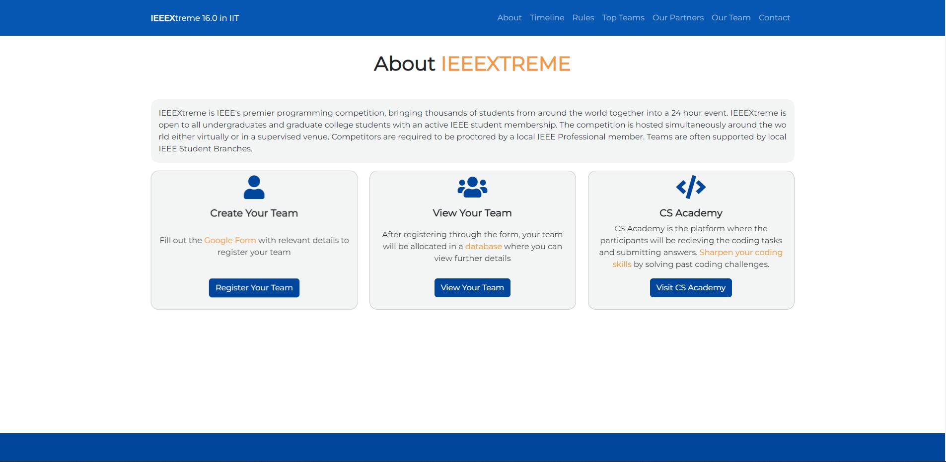 ieeextreme iit website